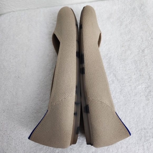 Roth'ys Round Toe Flats Ecru Women's Size 11.5 - Picture 6 of 11